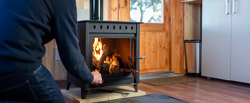 Open Hearth Wood Fireplace Installation in Cottonwood Heights, UT